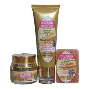 Dear White Facial Foaming Scrub, Face Cream And Face Soap